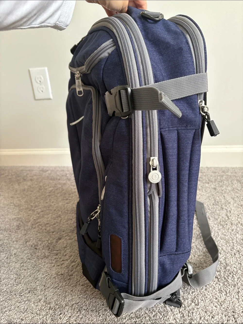 eBags Mother Lode Travel Backpack Convertible Expandable Luggage Bag